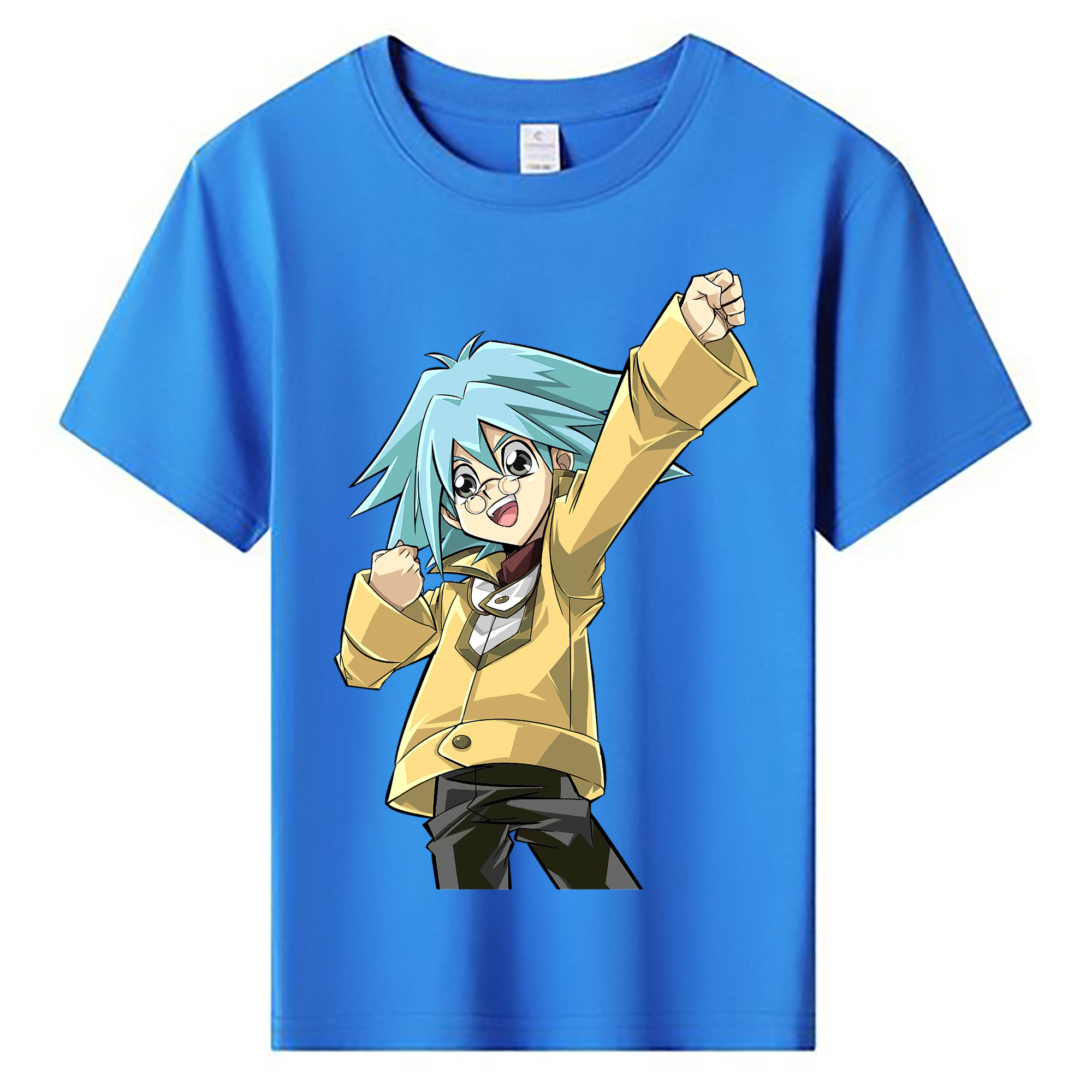 （画像用） 遊☆戯☆王 Yu-Gi-Oh! 綿100％キッズTシャツ（フロントプリント）